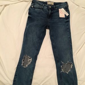 Free People size 26R Jeans distressed BMWT
